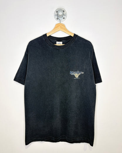 Vintage Hang Loose Hawaii Faded Black Tee Shirt