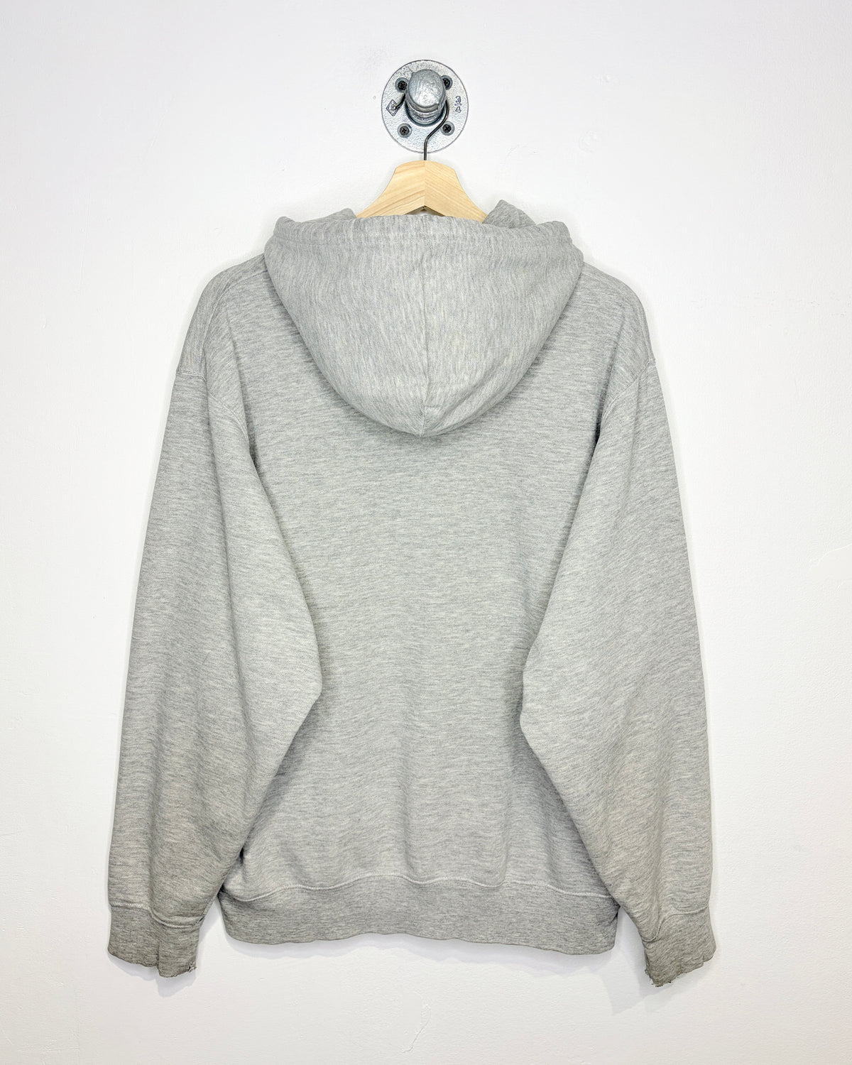 Vintage 2000s Nike Center Swoosh Grey Hoodie