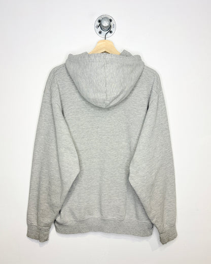 Vintage 2000s Nike Center Swoosh Grey Hoodie