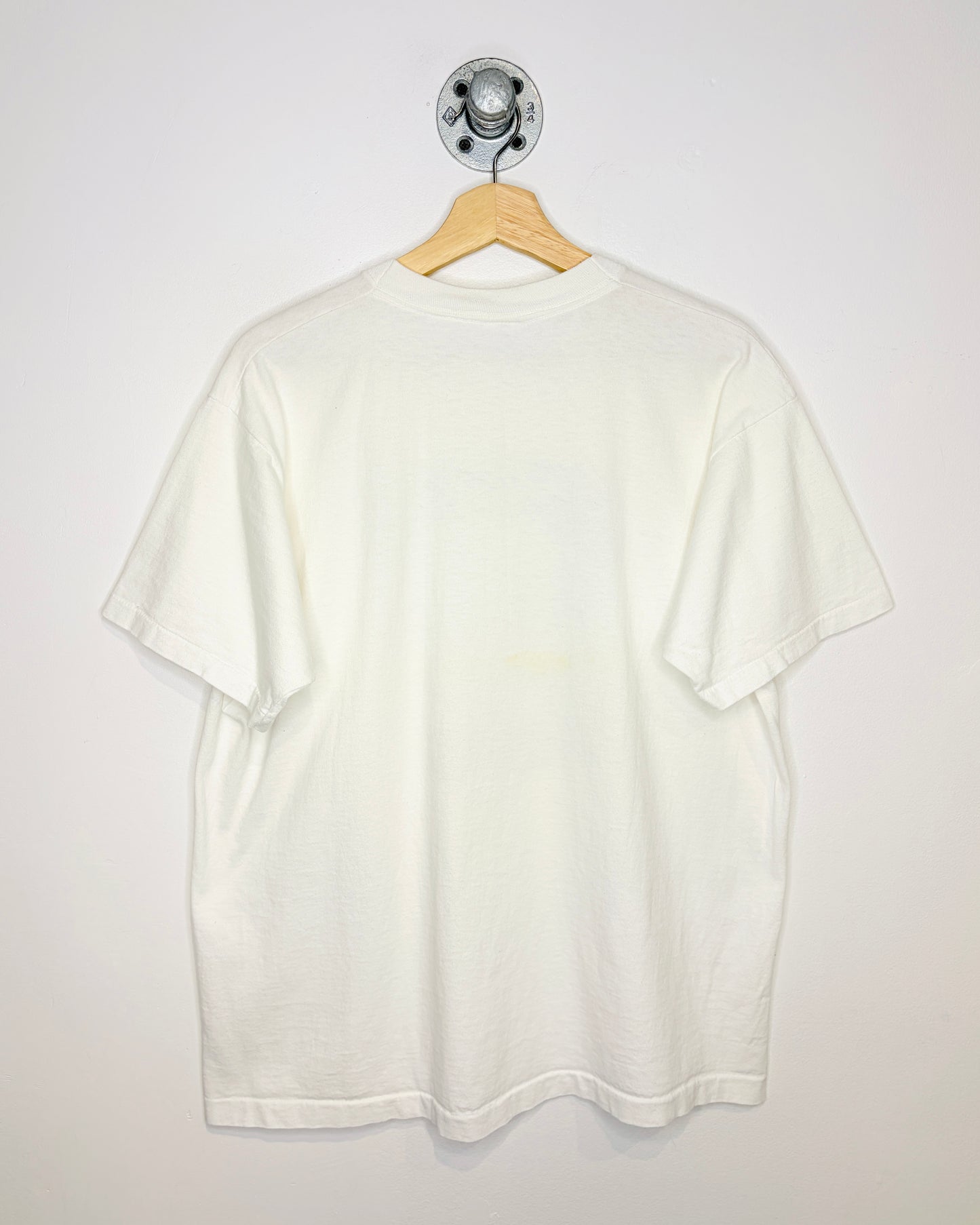 Vintage 90s Garfinkel’s New Years Bash White Tee Shirt