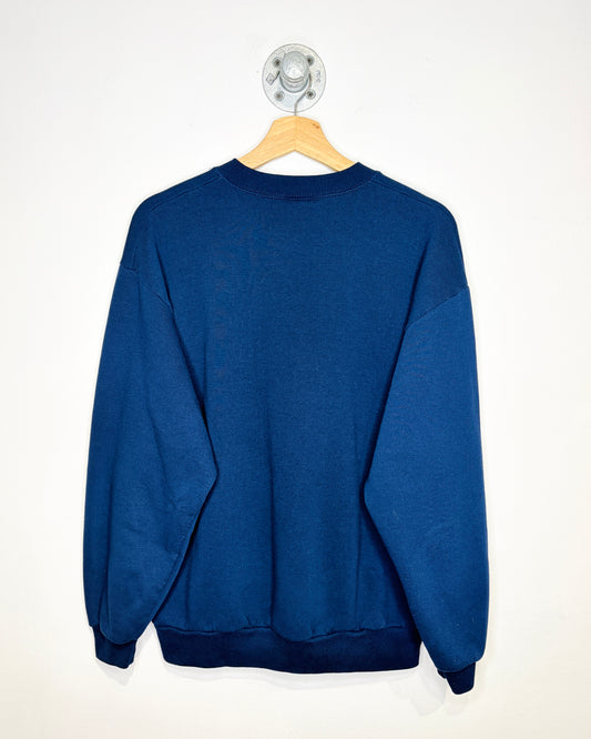 Vintage 90s Orlando Florida Navy Blue Crewneck Sweatshirt