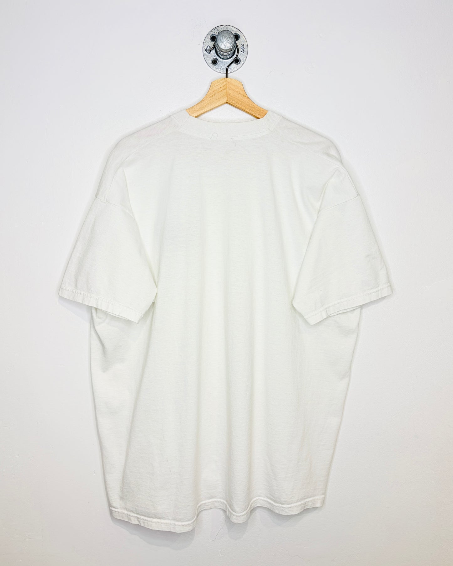 Vintage 90s Toronto Blue Jays Embroidered White Tee Shirt