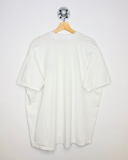 Vintage 90s Toronto Blue Jays Embroidered White Tee Shirt