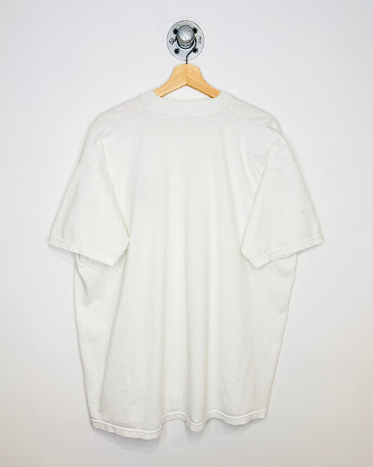 Vintage 90s Toronto Blue Jays Embroidered White Tee Shirt