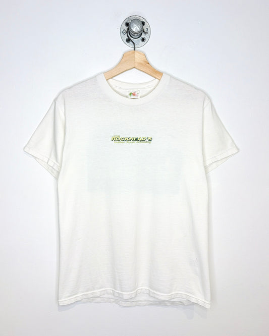 2000s Joe Rockhead’s Indoor Rock Climbing White Tee Shirt