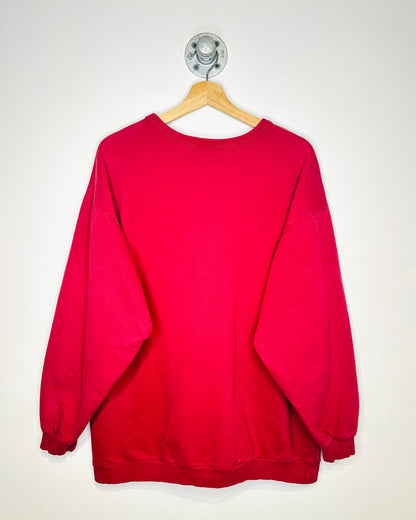 Vintage 90s Boca Faded Red Crewneck Sweatshirt