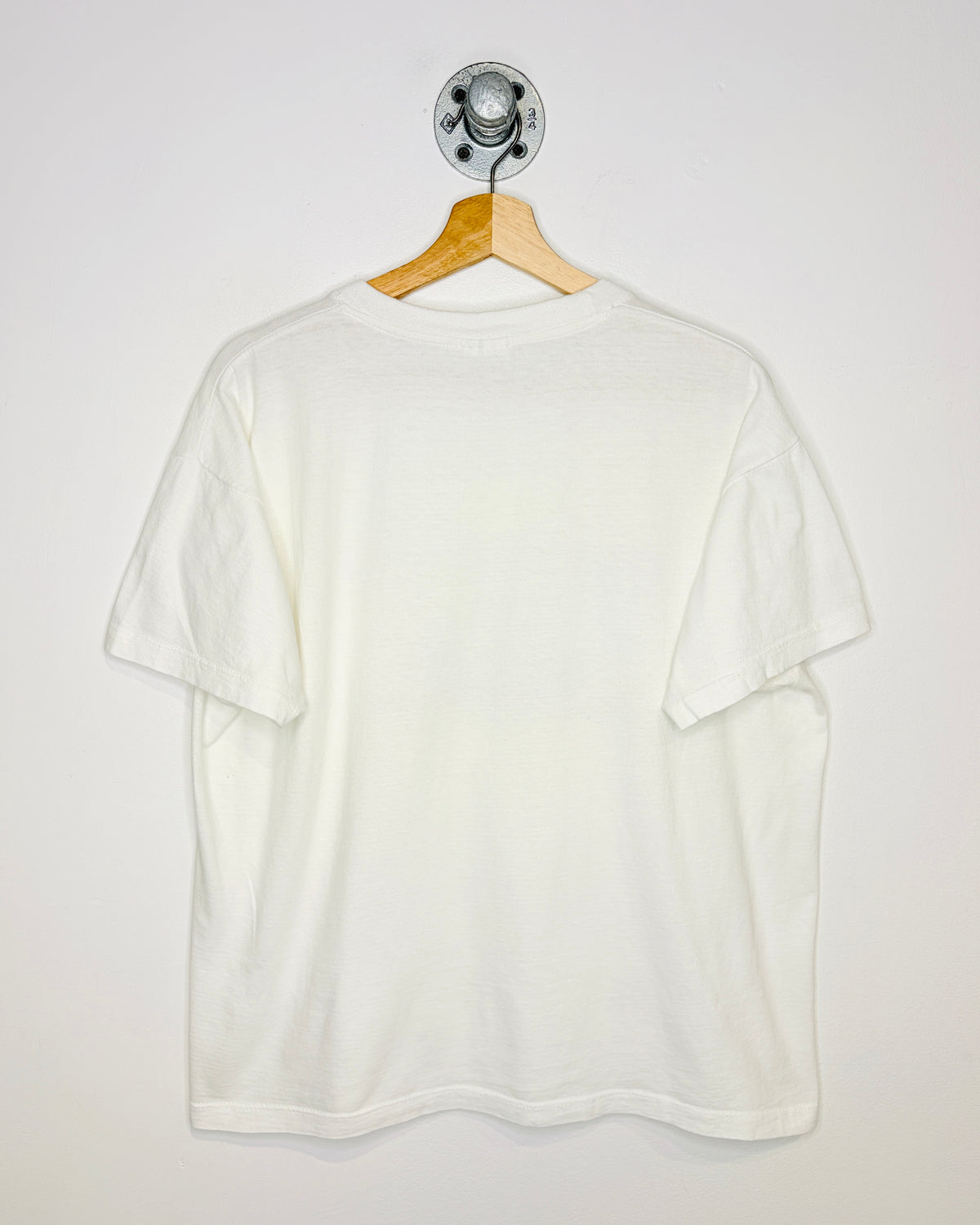 Vintage 80s Boxy Tortola B. V. I. White Tee Shirt