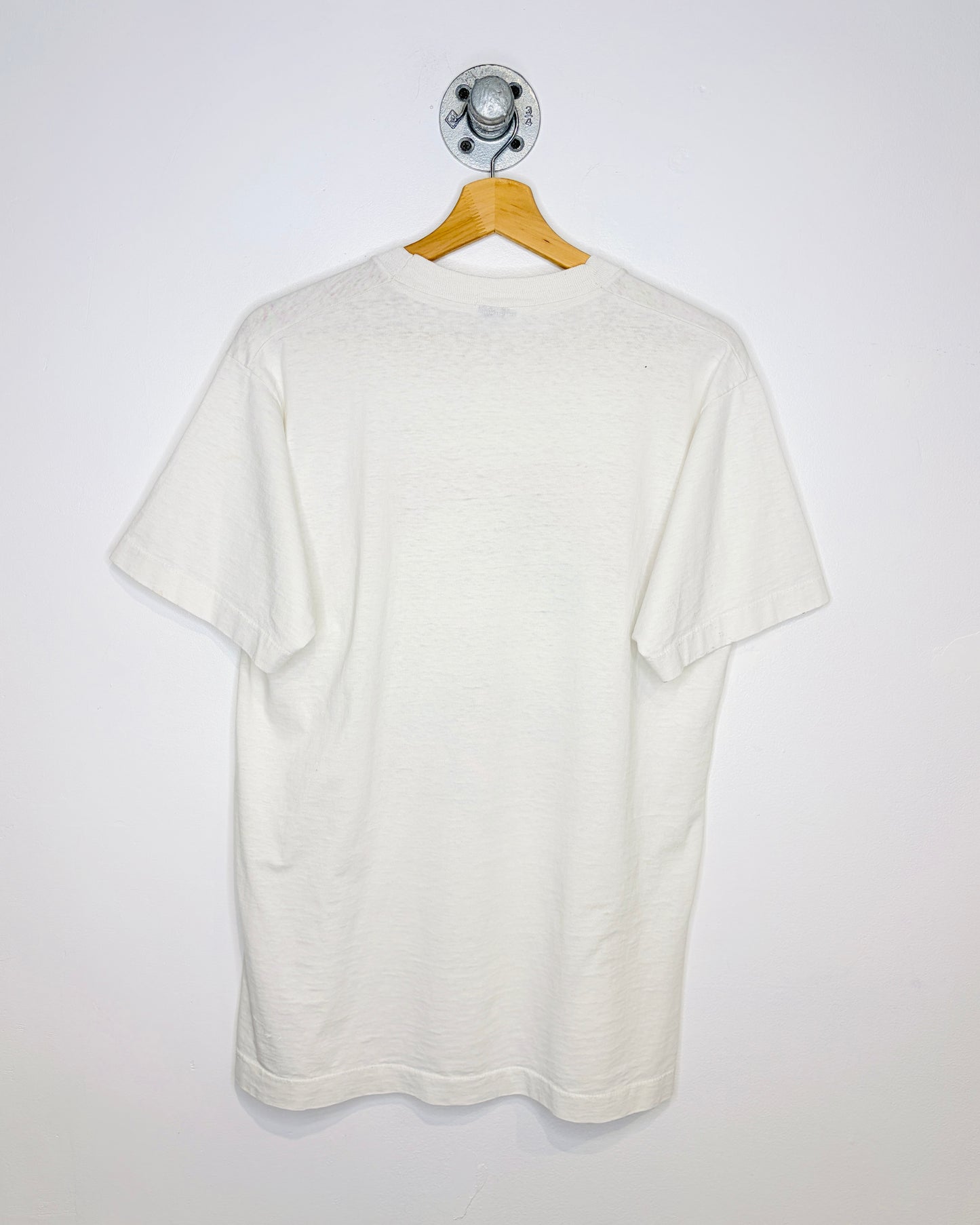 Vintage 90s Mickey’s Gym White Disney Tee Shirt
