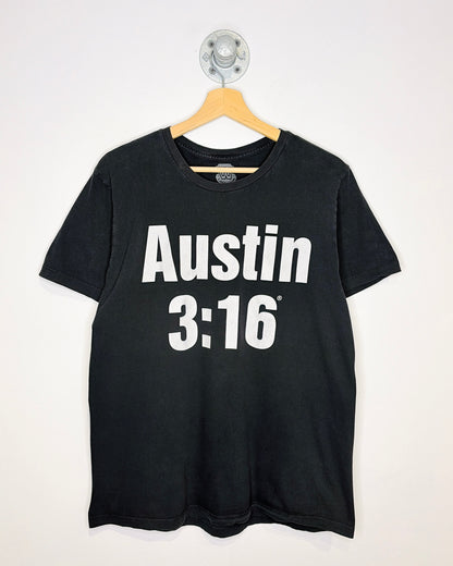 Stone Cold Steve Austin 3:16 Black Tee Shirt