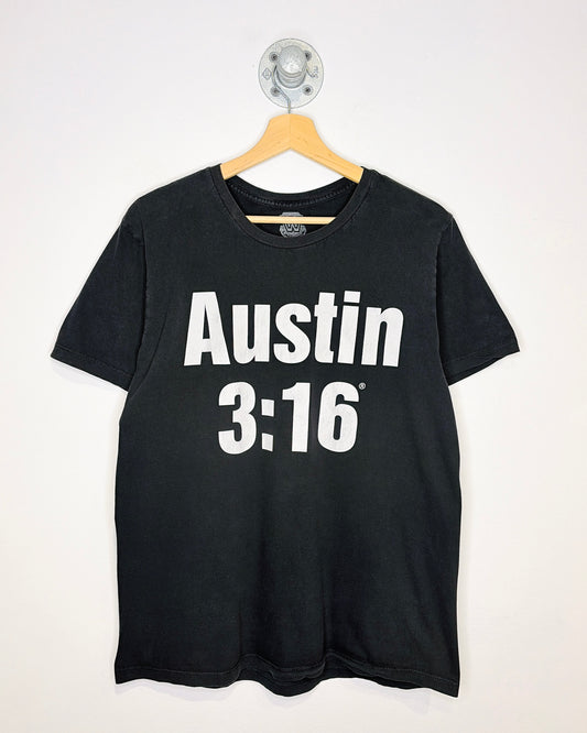 Stone Cold Steve Austin 3:16 Black Tee Shirt