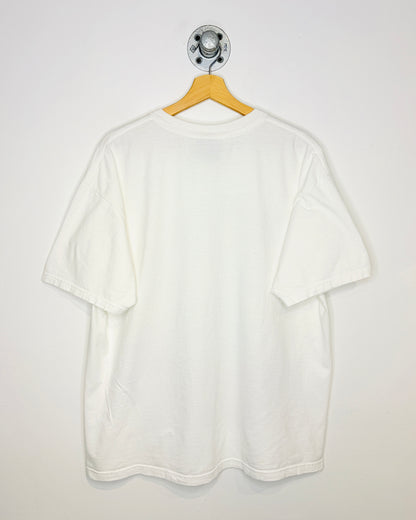 Vintage 2004 Bob Marley Zion White Tee Shirt
