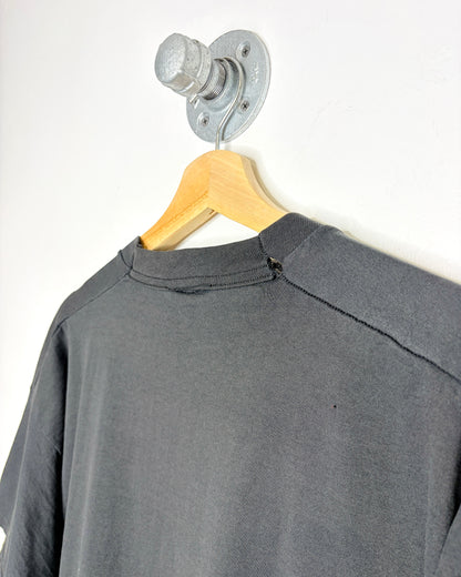 Vintage 90s Clive Alberta Hide Out Inn Black Tee Shirt