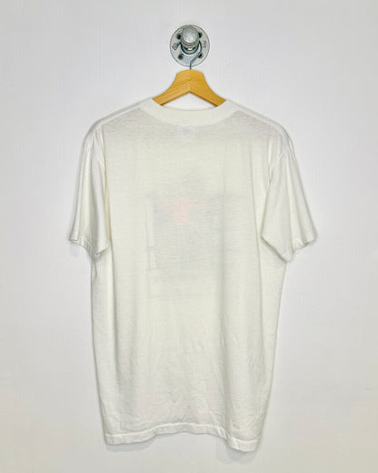 Vintage Classic Thoroughbred Racing White Tee Shirt