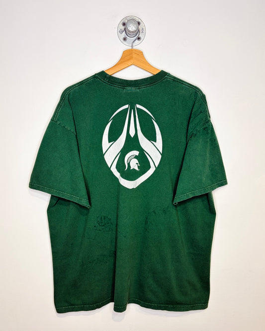 Nike Michigan State Spartans Green Tee Shirt