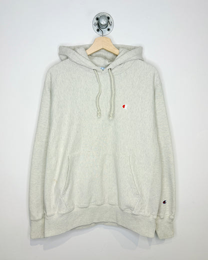 2000s Champion Reverse Weave Ash Grey Hoodie