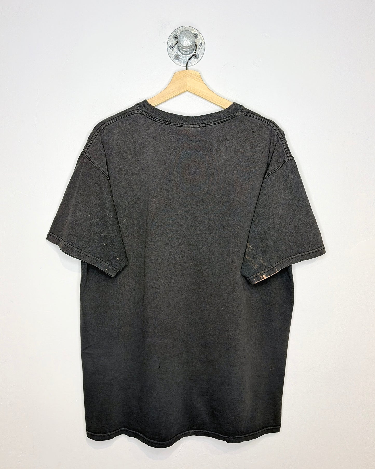 Vintage 90s/00s Pittsburgh Steelers Faded Black Tee Shirt