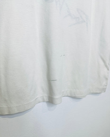 Vintage 1984 Rock Wallaby Australia Paper Thin White Tee Shirt