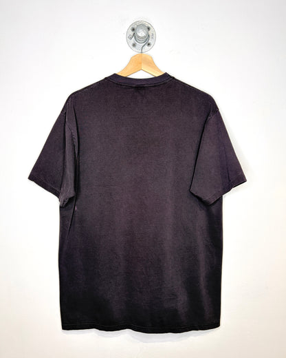 Vintage 90s Mickey Mouse Faded Black Tee Shirt