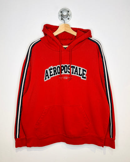 Vintage 2000s Aeropostale Boxy Red Hoodie