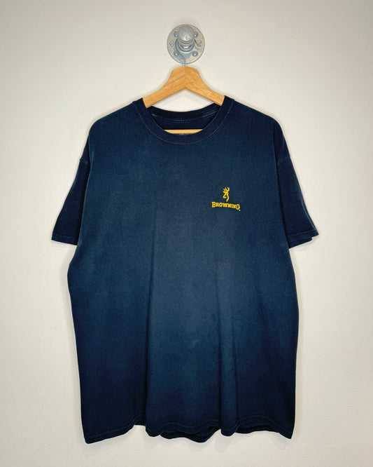 2000s Browning Firearms Black Tee Shirt