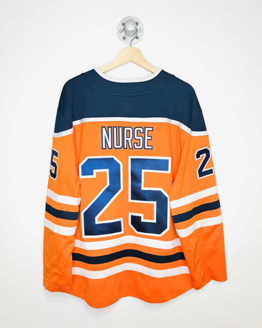 NHL Fanatics Edmonton Oilers Nurse #25 Home Jersey