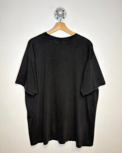 Vintage 1997 Boxy Harley Davidson Faded Black Tee Shirt