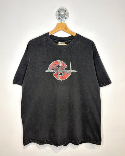 Vintage Y2K Krafty Faded Black Tee Shirt