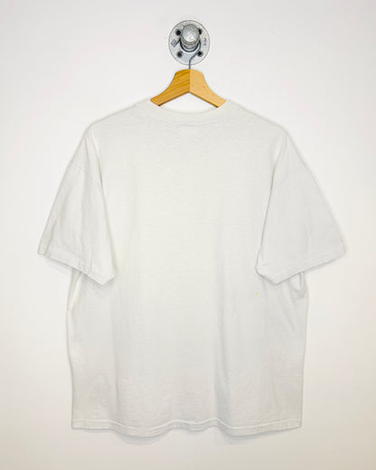 Vintage 1984 Glacier Bighorn Sheep White Tee Shirt