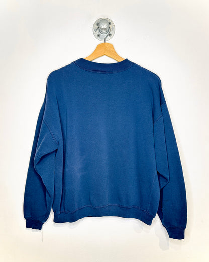 Vintage 1990s SR-71 Distressed Navy Crewneck Sweatshirt