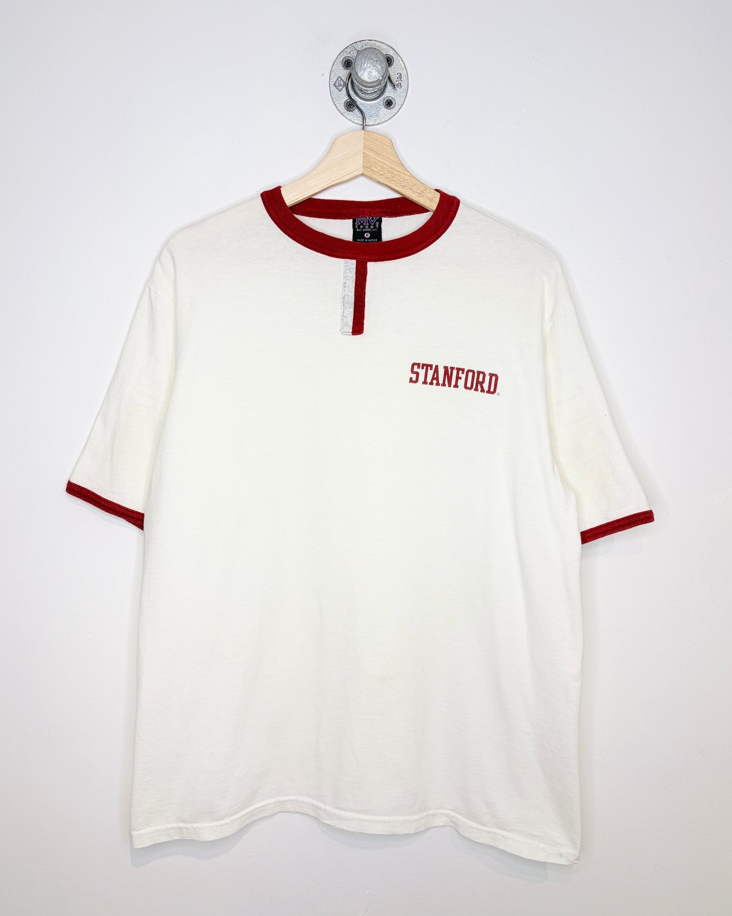 Vintage 2000s Stanford White And Red Tee Shirt