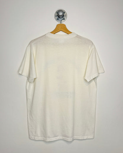 Vintage 90s Gold’s Tournament Champs Paper Thin White Tee Shirt