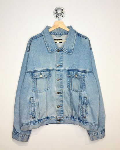 Vintage 90s Legendary Gold Light Wash Denim Jacket