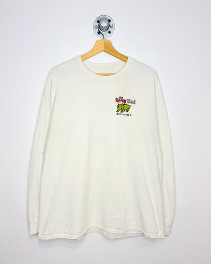 2000s The Horny Toad Cave Creek AZ White Longsleeve Shirt