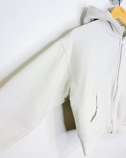 TNA Cozy Fleece Boyfriend Zip Up Hoodie
