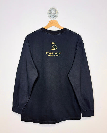 Toronto Sports Teams OVO Drake Night Black Longsleeve Shirt