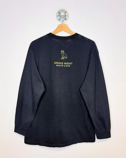 Toronto Sports Teams OVO Drake Night Black Longsleeve Shirt