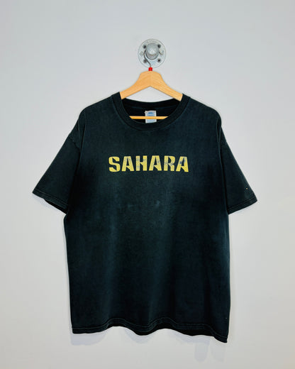 Vintage 2000s Sahara Faded Black Tee Shirt