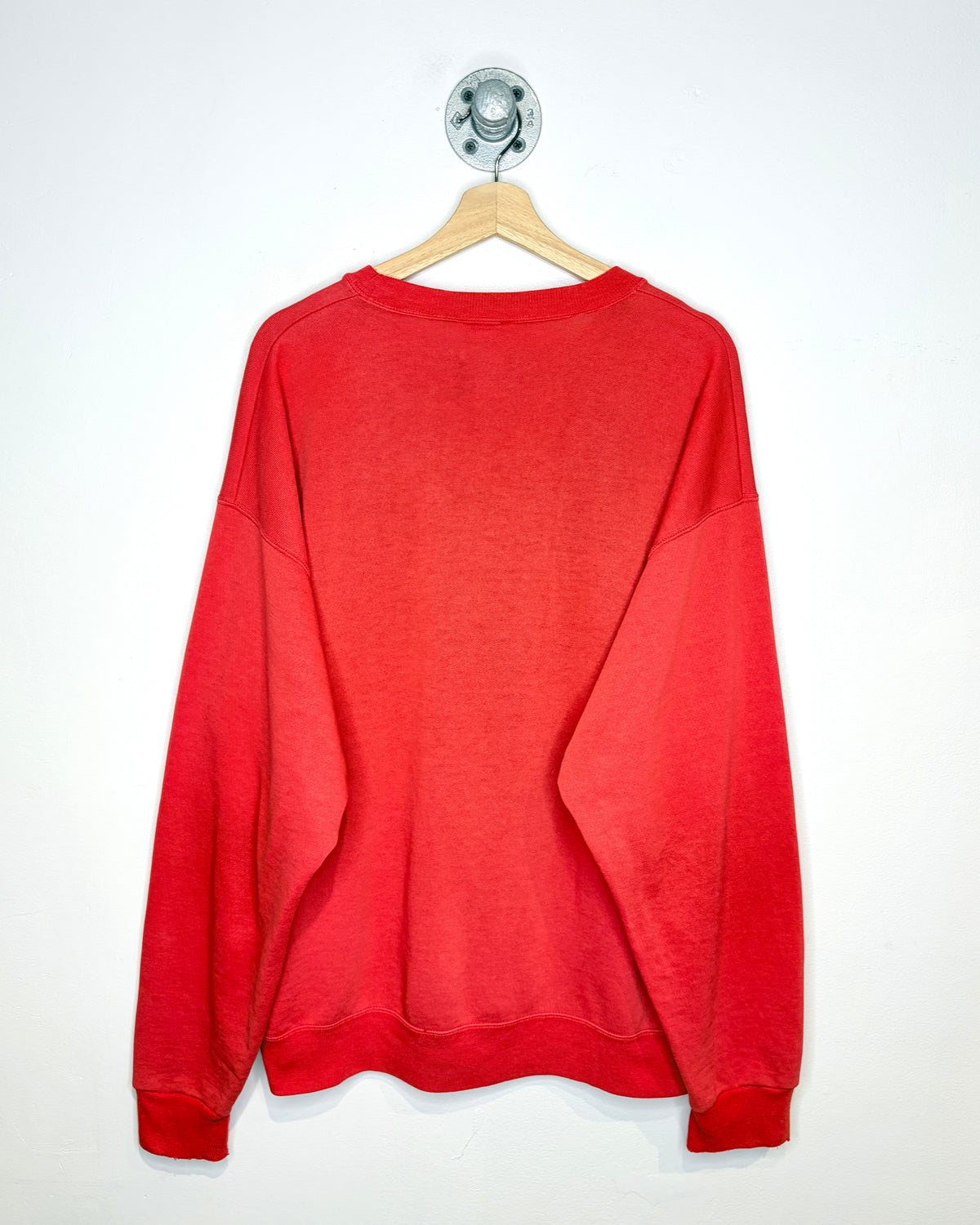 Vintage 90s Walt Disney World 25 Faded Red Crewneck Sweatshirt
