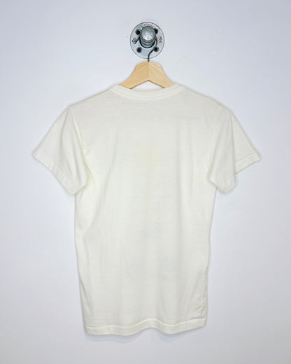 Vintage 80s Bart Simpson “No Rules Just Do It.” White Tee Shirt
