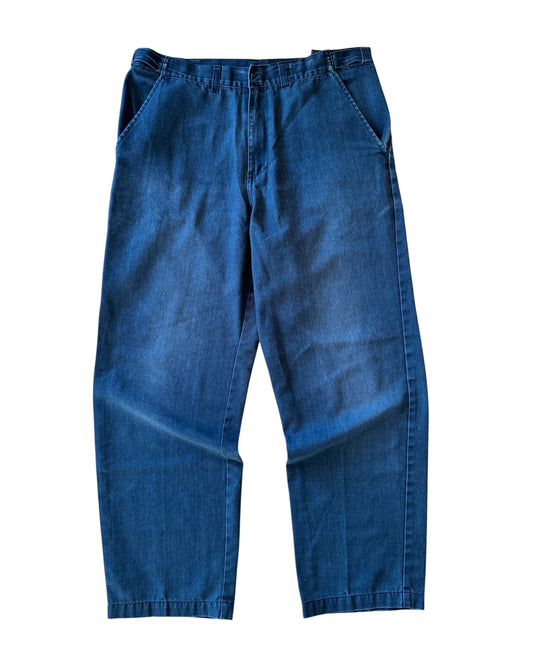 Vintage 90s Dickies Faded Navy Loose Fit Pants