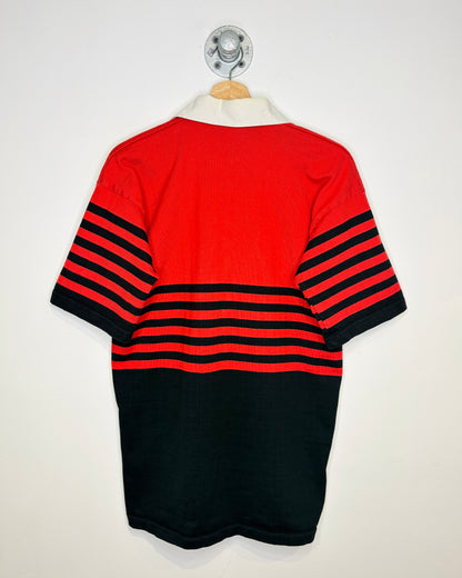 Vintage 2003 Sask River Sharks Red Rugby Shirt