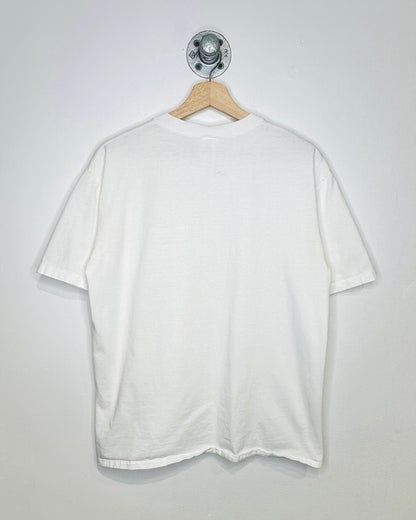 Vintage 90s Stanfield’s Blank White Tee Shirt