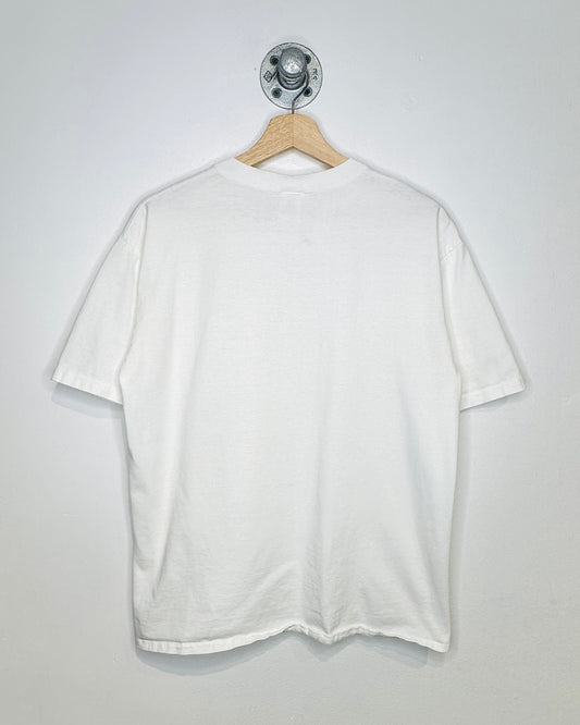 Vintage 90s Stanfield’s Blank White Tee Shirt