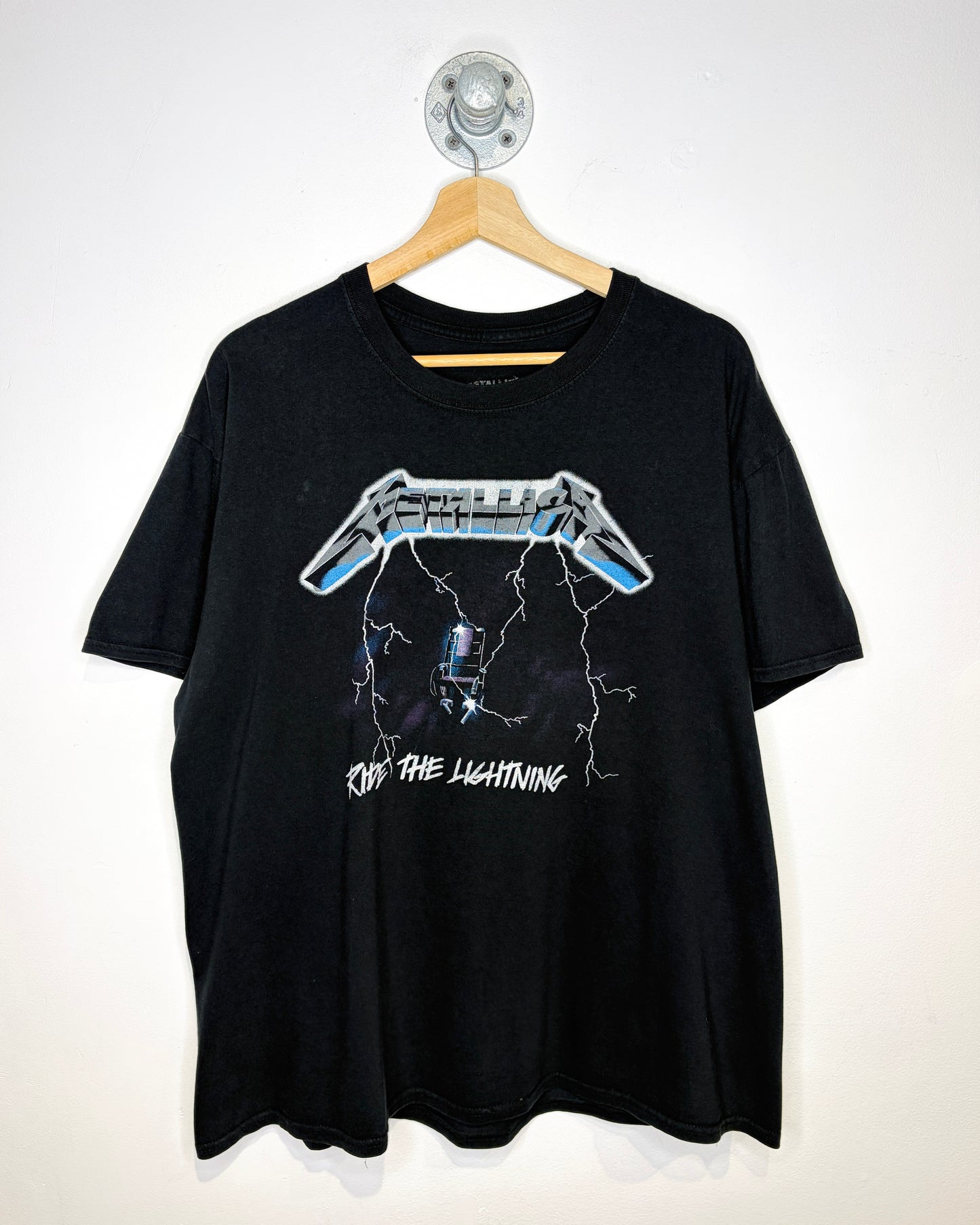 Metallica Ride The Lightning Black Tee Shirt