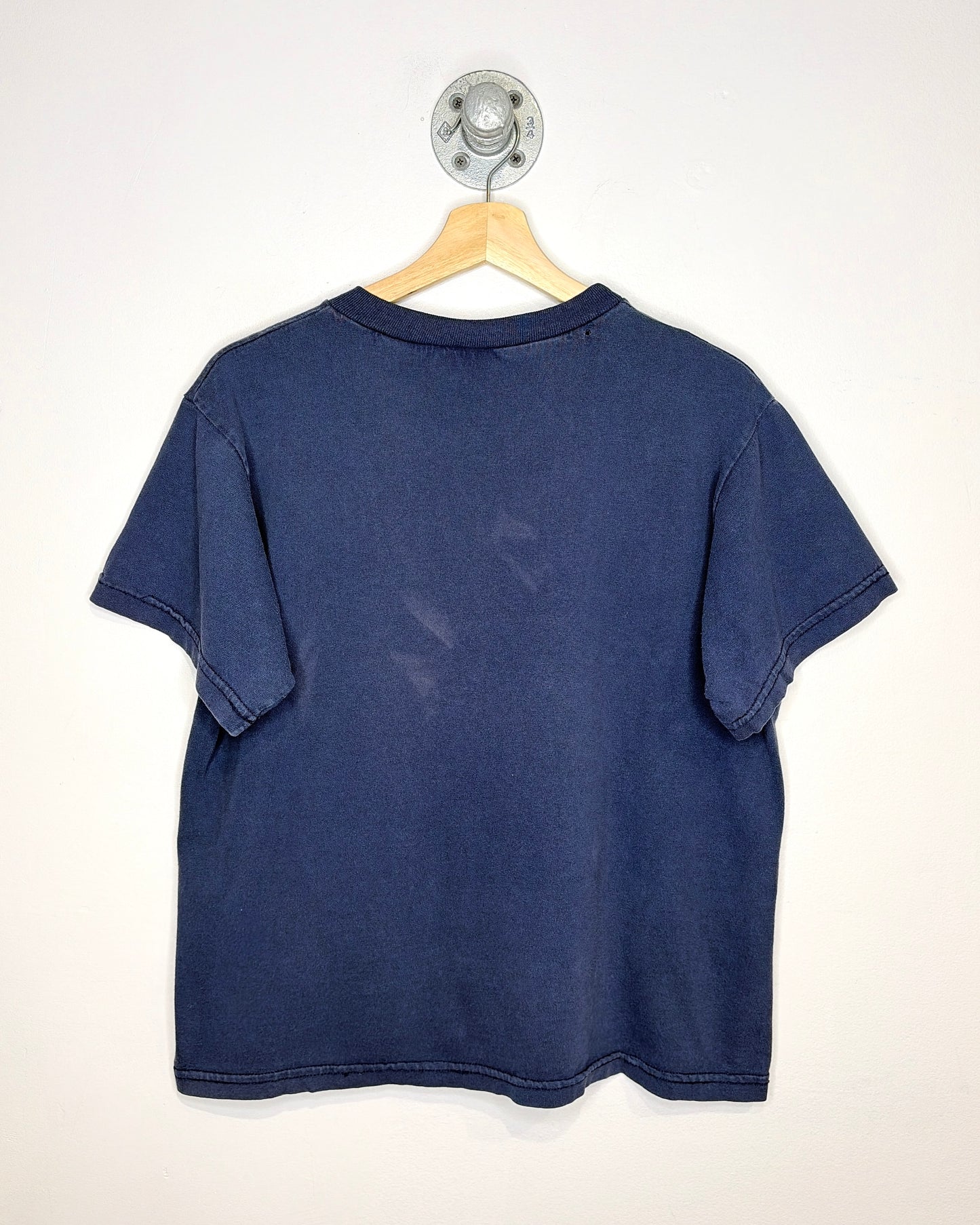 Vintage 90s Sandino FSLN Navy Blue Tee Shirt