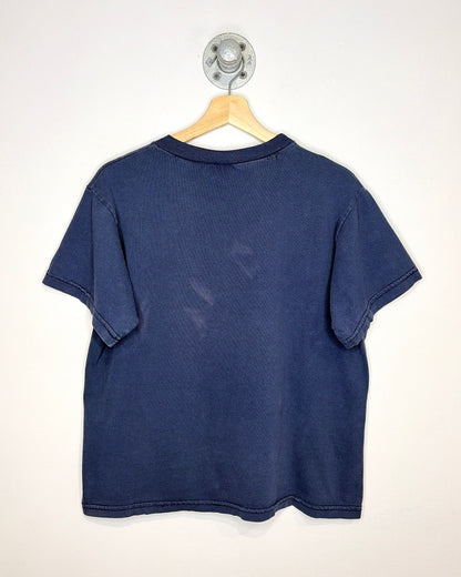 Vintage 90s Sandino FSLN Navy Blue Tee Shirt
