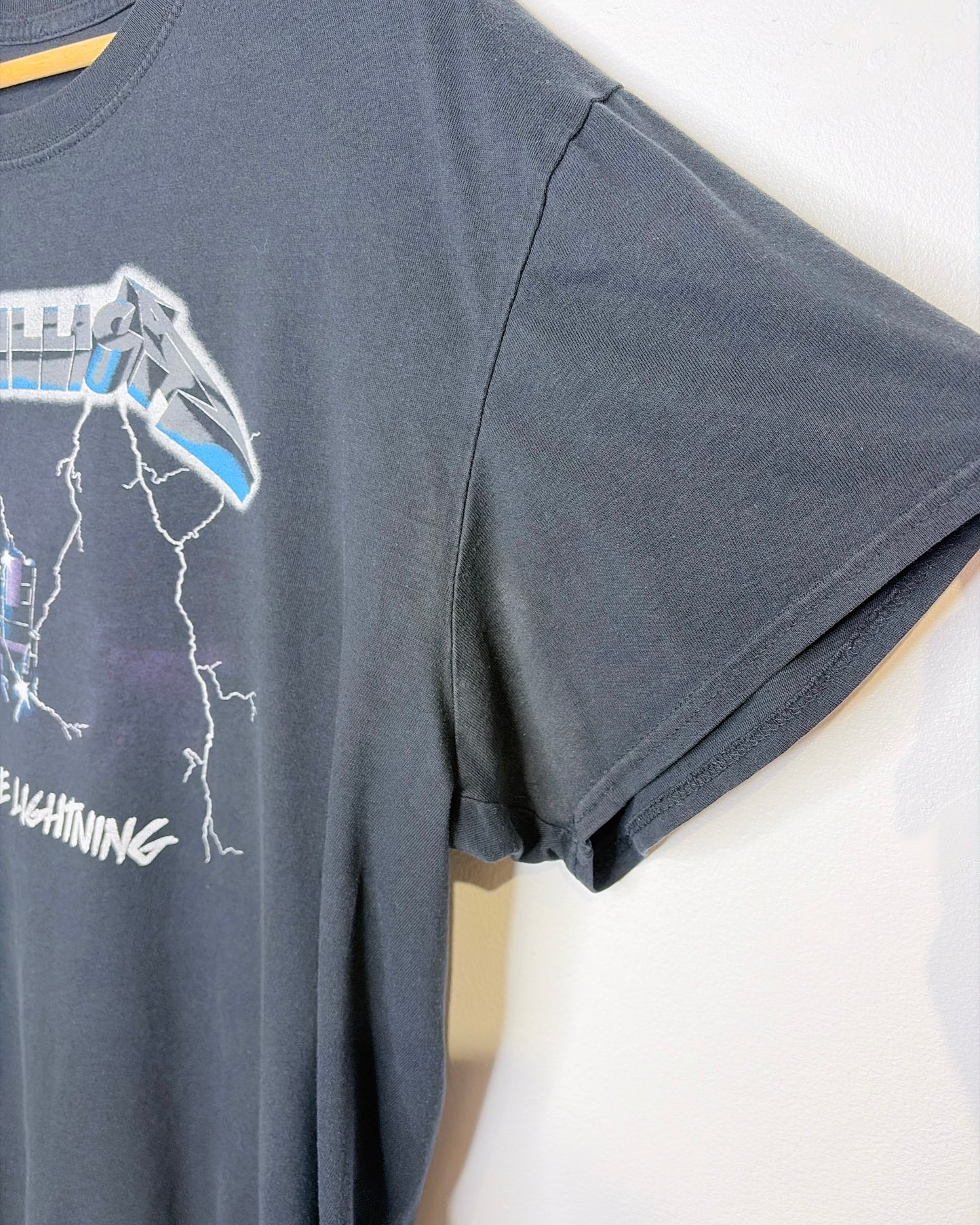 Metallica Ride The Lightning Black Tee Shirt