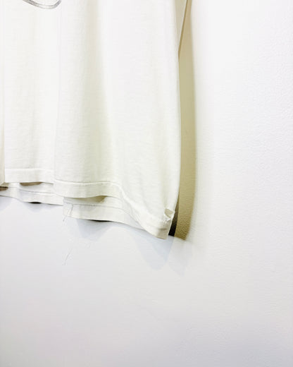 Vintage 1990s Two Dollars Tonnie White Graphic Tee Shirt