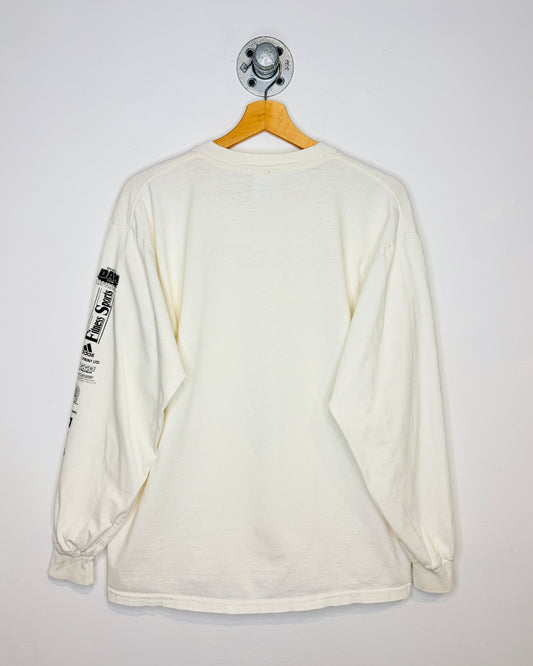 Vintage 1999 Living History Farms Race White Longsleeve Shirt