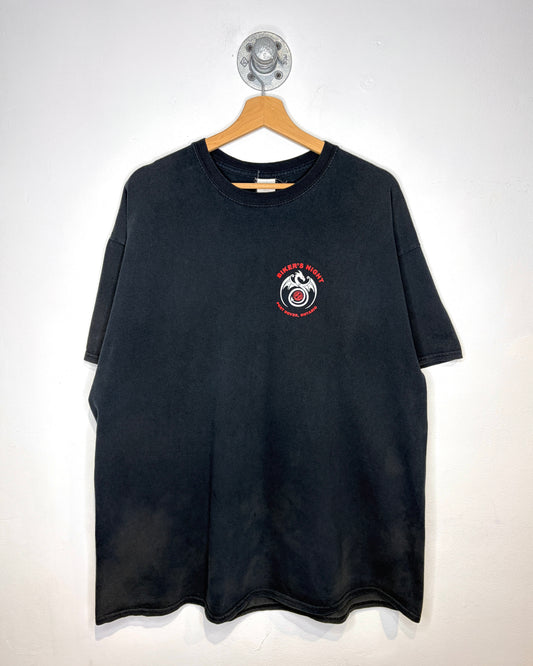 Biker’s Night Friday 13th Port Dover Faded Black Tee Shirt